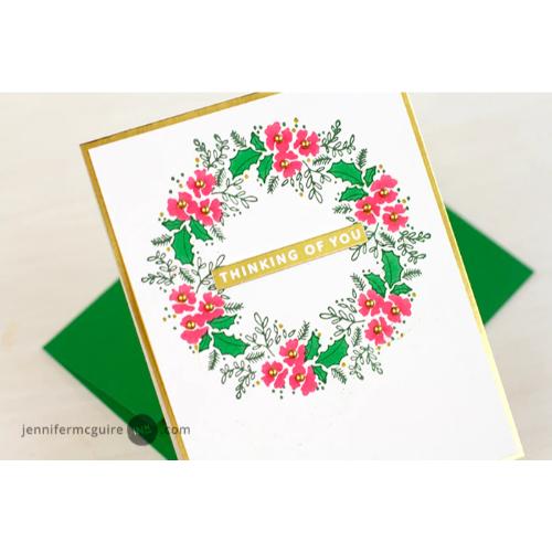 Altenew One-Go: Solid Sentiment Strips - Die Set