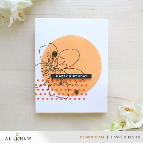 Altenew One-Go: Solid Sentiment Strips - Die Set