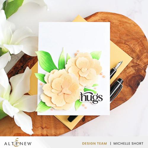 Altenew Creamrose Pearl Dots