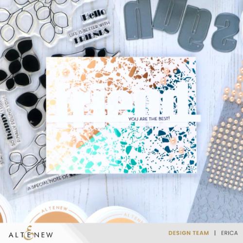 Altenew Creamrose Pearl Dots