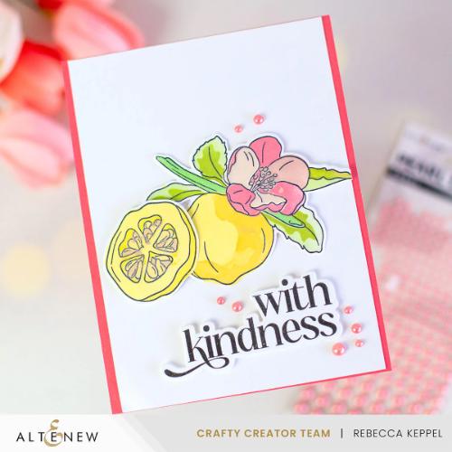 Altenew Coral Pearl Dots