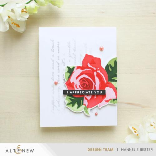 Altenew Coral Pearl Dots