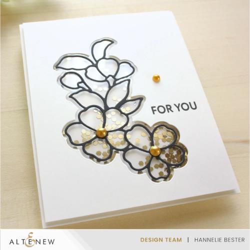 Altenew Light Gold Pearl Dots