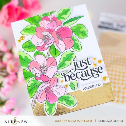 Altenew Light Gold Pearl Dots