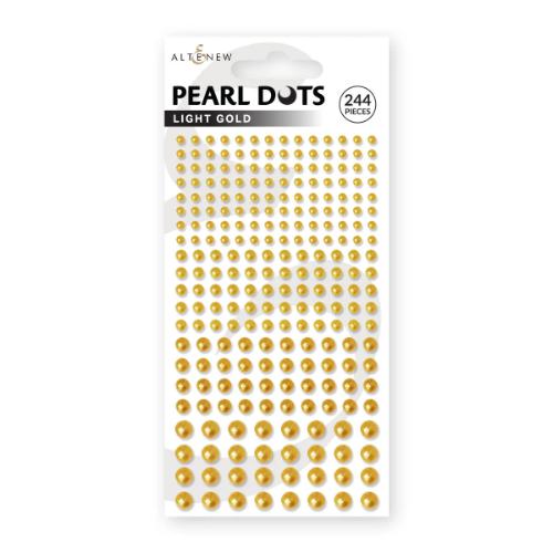 Altenew Light Gold Pearl Dots