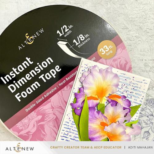 Altenew Instant Dimension Foam Tape - 1/8'' x 1/2'' x 10m