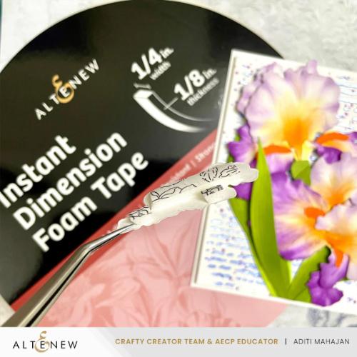 Altenew Instant Dimension Foam Tape - 1/8'' x 1/4'' x 10m