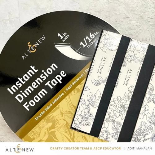 Altenew Instant Dimension Foam Tape - 1/16'' x 1'' x 15m