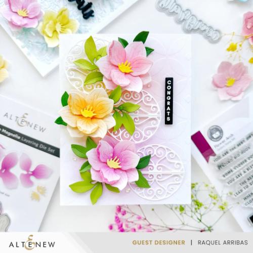 Altenew Delicate Magnolia Layering Die Set