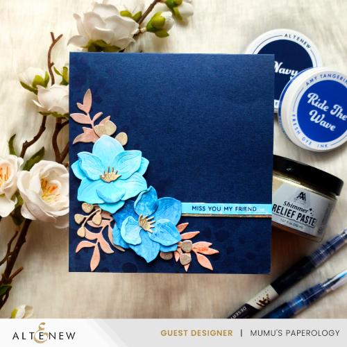 Altenew Delicate Magnolia Layering Die Set