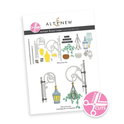 Altenew Creative Cuts: Antique Street Lamps Layering Die Set