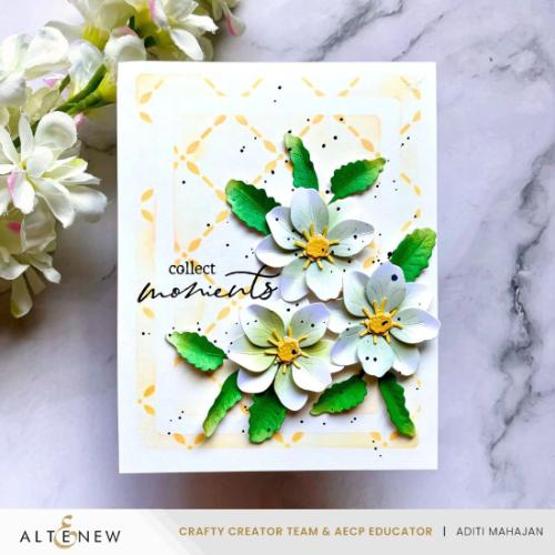 Altenew Lattice Blossoms Stencil