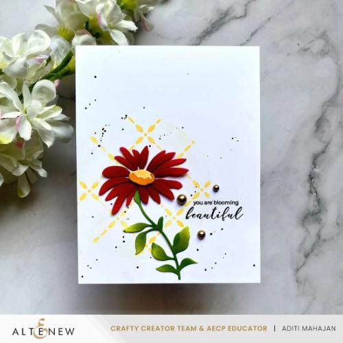 Altenew Lattice Blossoms Stencil