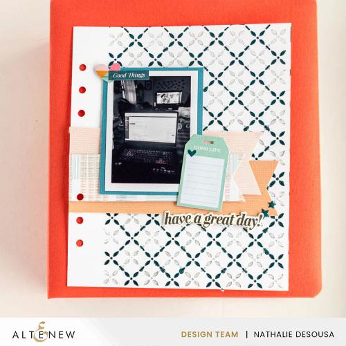 Altenew Lattice Blossoms Stencil