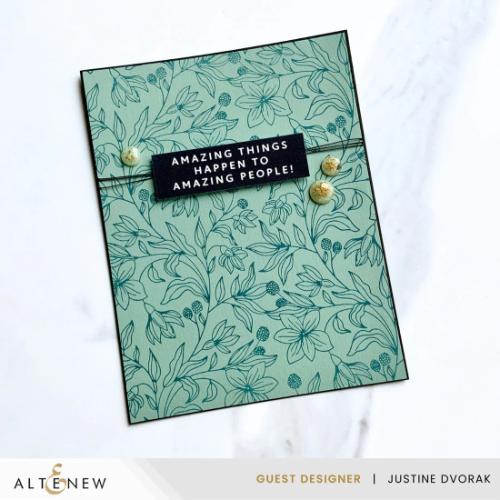 Altenew One-Go: Solid Sentiment Strips 2 Press Plate (Celebration Edition)