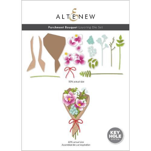 Altenew Parchment Bouquet Layering Die Set