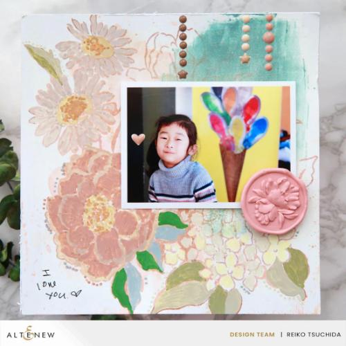 Altenew Stamp & Paint: One Happy Bouquet Stamp Set