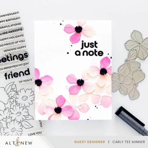 Altenew Cute Open Rose Layering Die Set