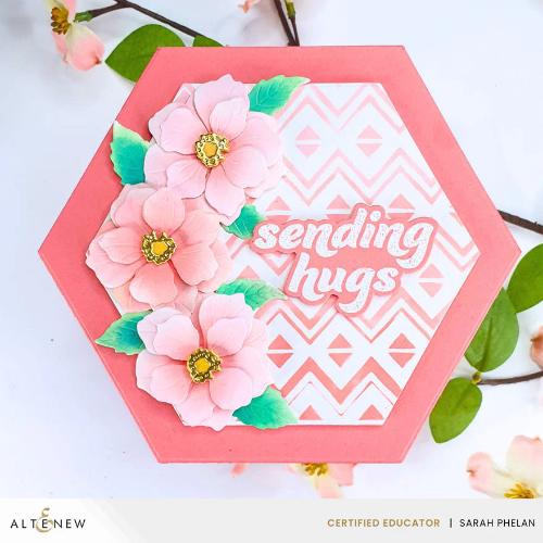 Altenew Cute Open Rose Layering Die Set