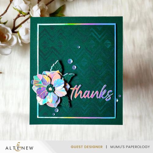 Altenew Cute Open Rose Layering Die Set