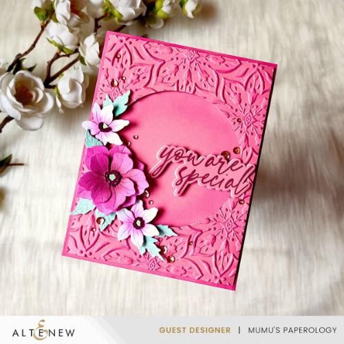 Altenew Blooming Doily Charm 3D Embossing Folder