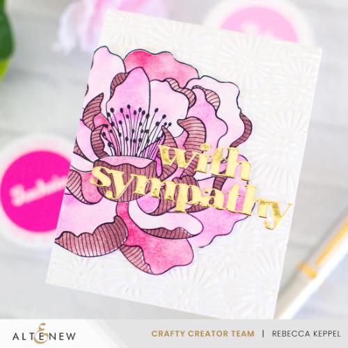 Altenew Batik Blooms 3D Embossing Folder