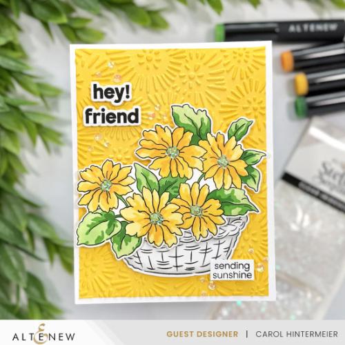 Altenew Batik Blooms 3D Embossing Folder