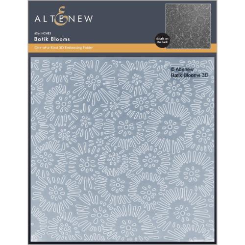 Altenew Batik Blooms 3D Embossing Folder
