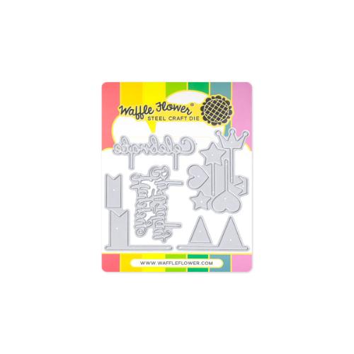 Waffle Flower Crafts Cupcake Toppers Die
