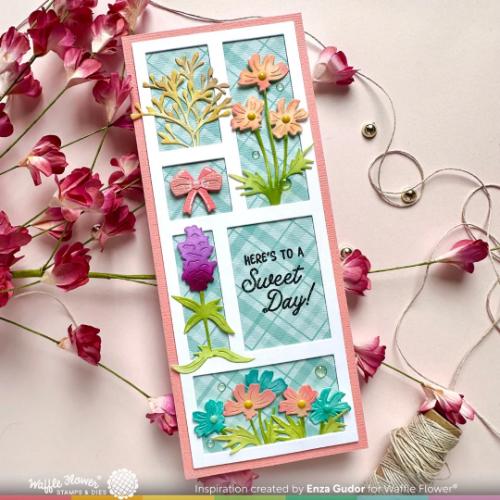 Waffle Flower Crafts Dry Flowers Die