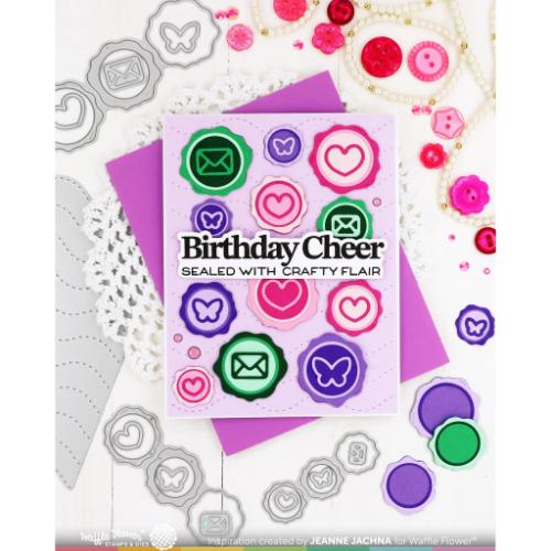 Waffle Flower Crafts Wax Seal Trio Die