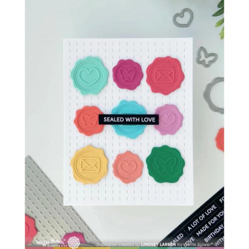 Waffle Flower Crafts Wax Seal Trio Die