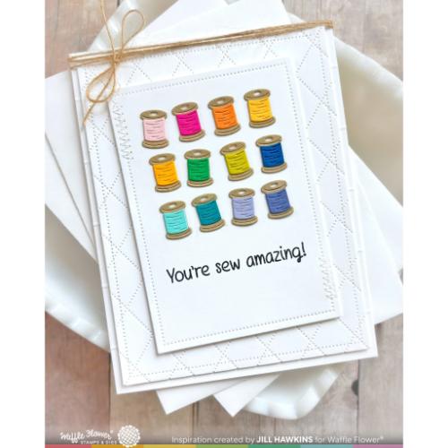 Waffle Flower Crafts Sew Fun Die