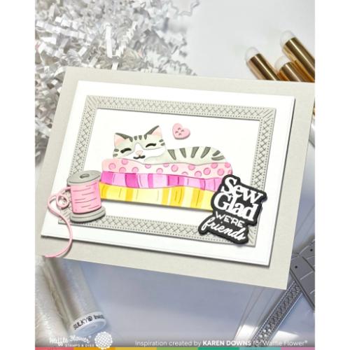 Waffle Flower Crafts Fabric Lover Die-n-stencil