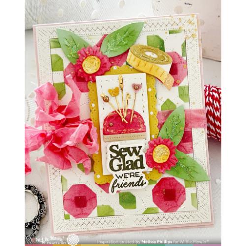 Waffle Flower Crafts Notions Die