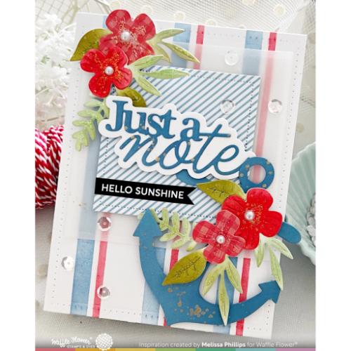 Waffle Flower Crafts Nesting Piercing Squares Die