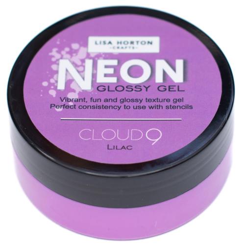 Lisa Horton Crafts Neon Glossy Gel Lilac