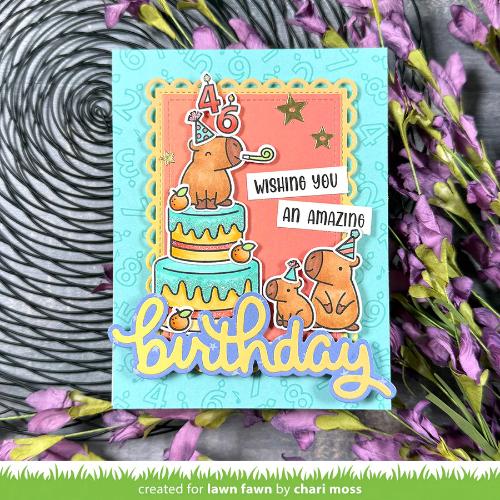 Lawn fawn LF3814 - Lawn Cuts - Scripty Birthday Outline
Add-On Die