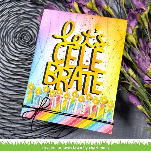 Lawn fawn LF3812 - Lawn Cuts - Giant Let's Celebrate Die