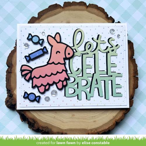Lawn fawn LF3812 - Lawn Cuts - Giant Let's Celebrate Die