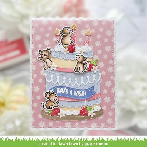 Lawn fawn LF3799 - Lawn Cuts - Build-A-Cake Dies