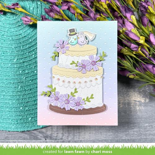 Lawn fawn LF3799 - Lawn Cuts - Build-A-Cake Dies