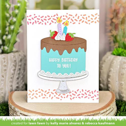 Lawn fawn LF3799 - Lawn Cuts - Build-A-Cake Dies