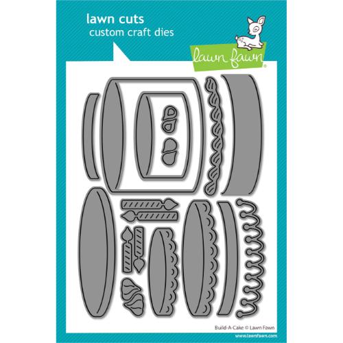 Lawn fawn LF3799 - Lawn Cuts - Build-A-Cake Dies