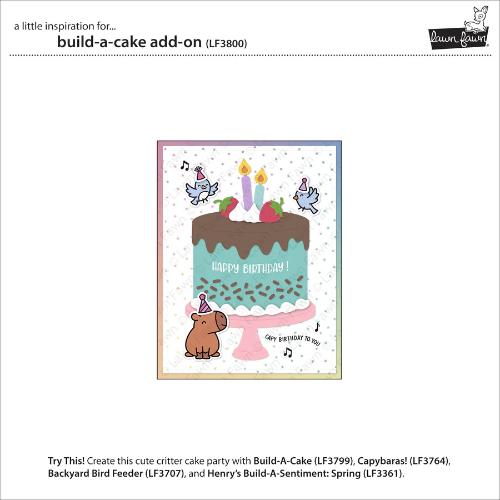Lawn fawn LF3800 - Lawn Cuts - Build-A-Cake Add-On
Dies