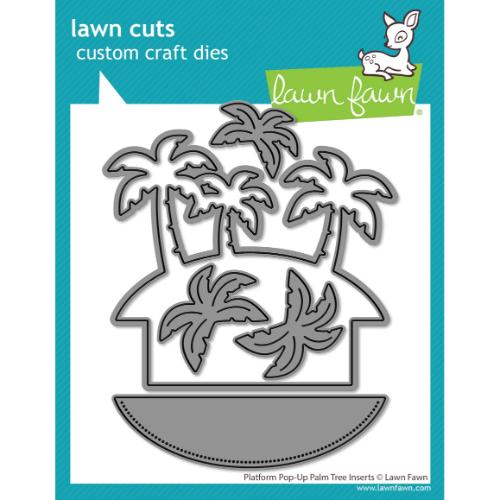 Lawn fawn LF3802 - Lawn Cuts - Platform Pop-Up Palm Tree Inserts Dies