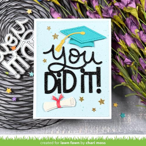 Lawn Fawn LF3728 - Lawn Cuts - Woodland Critter Huggers
Graduation Add-On Dies