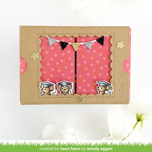 Lawn Fawn LF3729 - Lawn Cuts - Ta-Da! Diorama!
Scalloped Window Add-On Dies