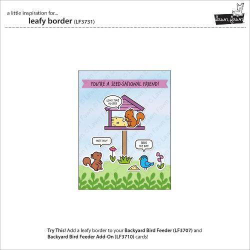 Lawn Fawn LF3731 - Lawn Cuts - Leafy Border Die