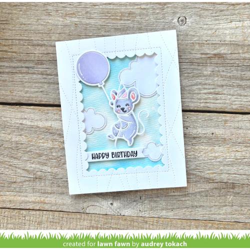 Lawn Fawn LF3732 - Lawn Cuts - Party Mouse Dies